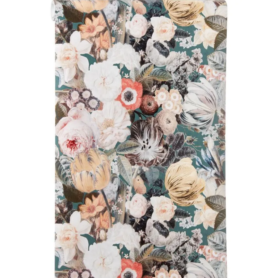 Kwantum Vliesbehang*Behang Beau Multicolor