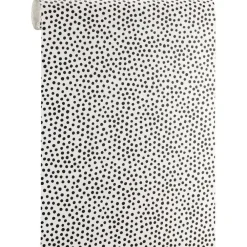 Kwantum Vliesbehang*Behang Polka Zwart Wit