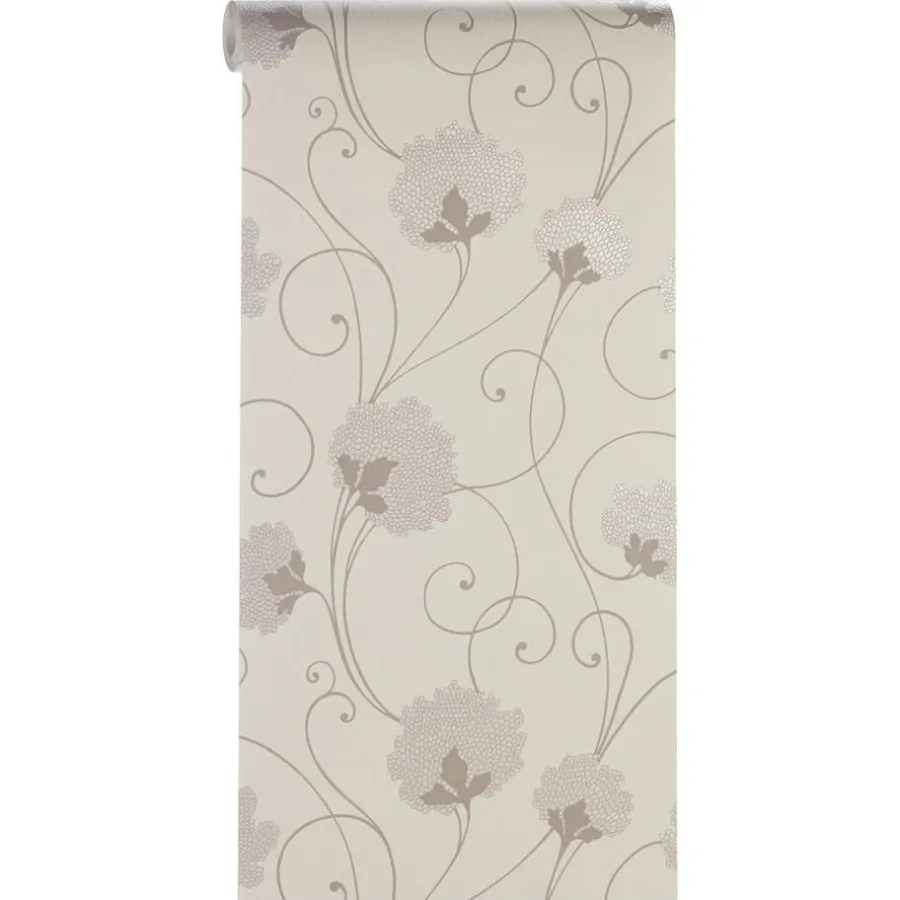 Kwantum Vliesbehang*Behang Romy Beige