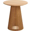 Kwantum Salontafels|Bijzettafels*Bijzettafel Latera Naturel ø 45x50 Cm
