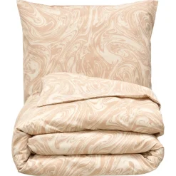 Kwantum Dekbedovertrekken|Beddengoed*Dekbedovertrek Marble Soft Pink 140x220 Cm
