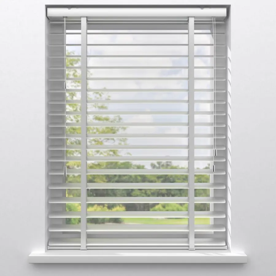 Kwantum Aluminium Jaloezieën|Houten Jaloezieën*Fenstr Aluminium Jaloezie Elvi Zilver 50mm