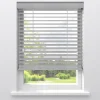 Kwantum Aluminium Jaloezieën|Houten Jaloezieën*Fenstr Bamboe Jaloezie Wessel Wit 50mm