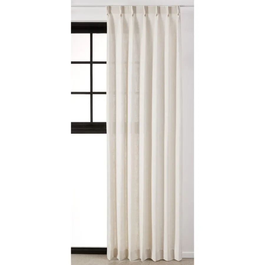Kwantum Vouwgordijnen*Gordijn Amy Off-White Offwhite