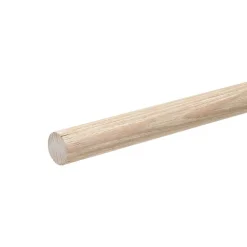 Kwantum Gordijnroedes*Gordijnroede 240 Cm Hout - Ø28mm