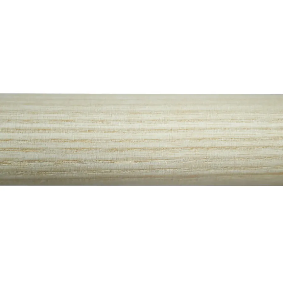 Kwantum Gordijnroedes*Gordijnroede 200cm Eikenlook Hout Ø28mm