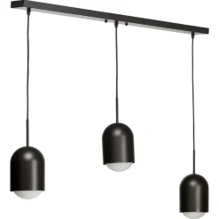 Kwantum Hanglampen*Hanglamp Beanie 3-Lichts Zwart