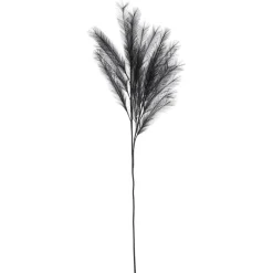 Kwantum Kunstplanten & Kunstbloemen*Kunsttak Pluim Zwart