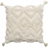 Kwantum Sierkussens*Kussen Garat Off-White 45x45 Cm
