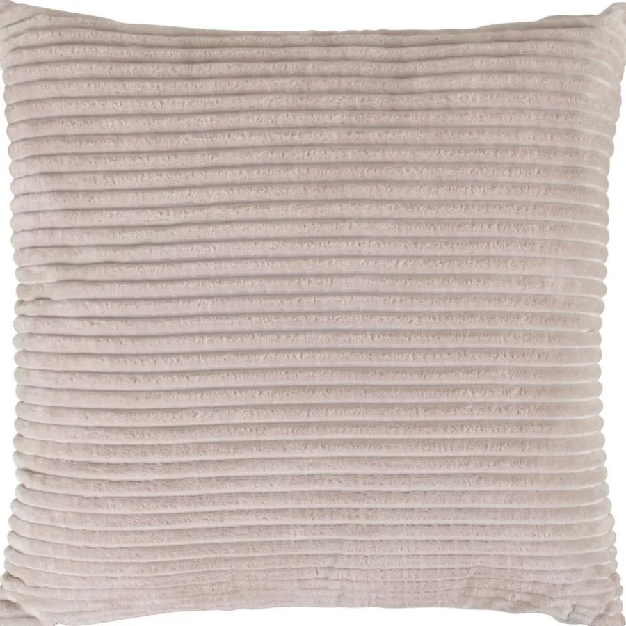 Kwantum Sierkussens*Kussen Rib Grijs 45x45 Cm 045X045CM