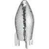 Kwantum Kerstdecoratie|Decoratie Beelden*Object Raket Disco Zilver