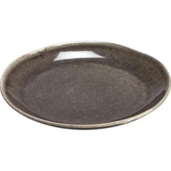Kwantum Borden|Borden*Ontbijtbord Glaze Antraciet - ⌀22cm