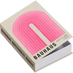Kwantum Decoratieve Opbergdozen*Opbergboek Bauhaus Roze 16x23x5 Cm 16x23 Cm