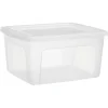 Kwantum Opbergboxen & Lades*Opbergbox Transparant 19 Liter