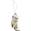 Kwantum Kerstballen & Kerstornamenten*Ornament Laars Zebra