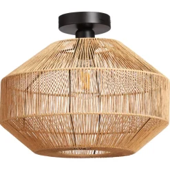 Kwantum Plafondlampen*Plafondlamp Segi Naturel