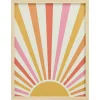 Kwantum Wanddecoratie*Poster Zon Oranje