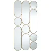 Kwantum Spiegels*Spiegel Block Goud