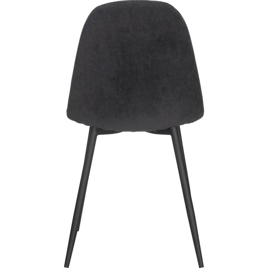 Kwantum Eetkamerstoelen*Stoel Napoli Zwart ZwartSS24