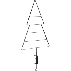 Kwantum Kerstdecoratie*Tafelklem Kerstboom Zwart