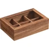 Kwantum Keukenaccessoires*Theedoos Walnoot Bruin