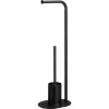 Kwantum Badkameraccessoires*Toiletborstel En Houder Zwart