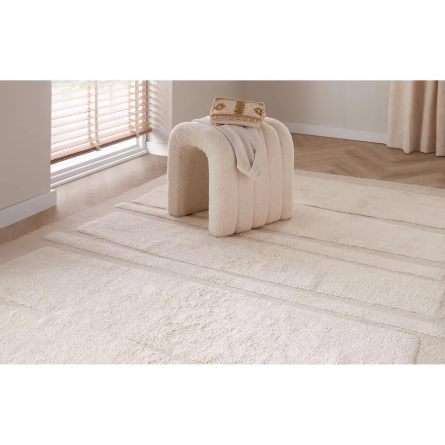 Kwantum Vloerkleden|Vloerkleden Woonkamer*Vloerkleed Metz 160x230 Cm Off-White