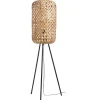 Kwantum Vloerlampen*Vloerlamp Aphrodite Zwart Naturel
