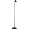 Kwantum Vloerlampen*Vloerlamp Cura Zwart