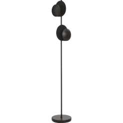 Kwantum Vloerlampen*Vloerlamp Sobek Zwart