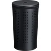 Kwantum Wasmanden*Wasmand Metaal Zwart - 45 Liter