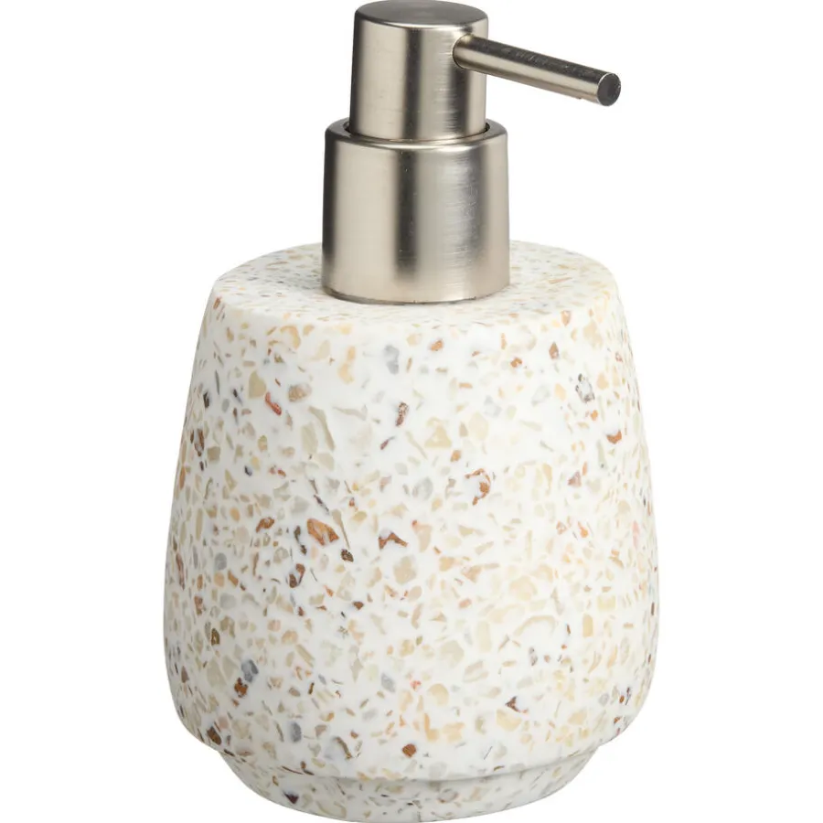 Kwantum Keukenaccessoires|Badkameraccessoires*Zeepdispenser Terazzo Off-White