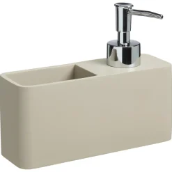 Kwantum Keukenaccessoires|Badkameraccessoires*Zeepdispenser Traverne Taupe